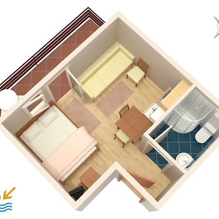 Apartments With A Parking Space Vodice - 4172 Bagian luar foto
