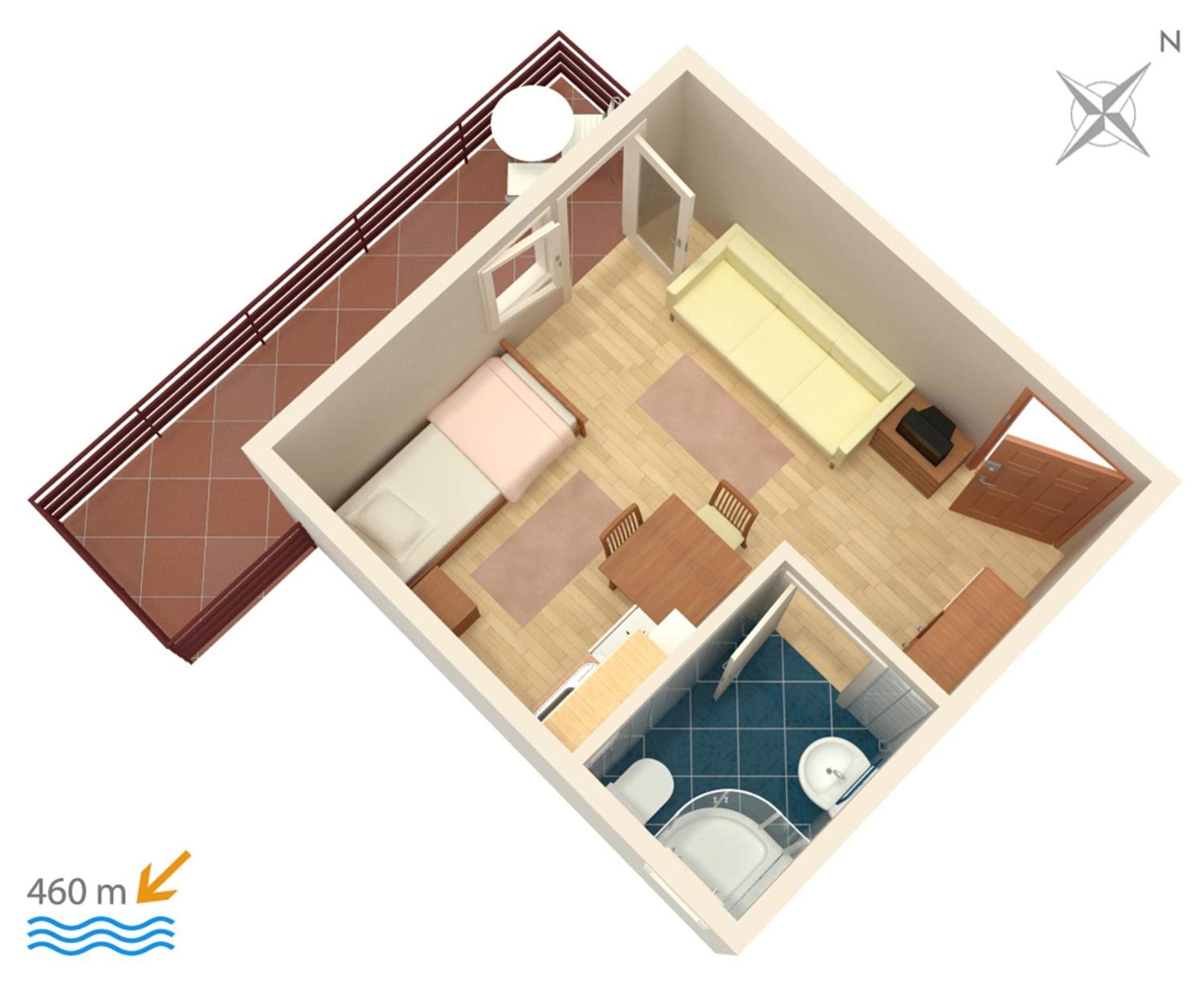 Apartments With A Parking Space Vodice - 4172 Bagian luar foto